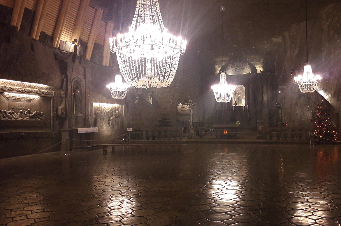 Krakow's salt mines