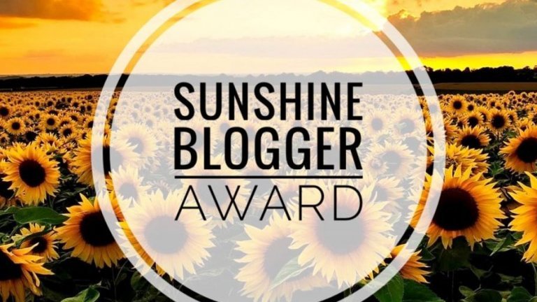 Sunshine Blogger Award 2021