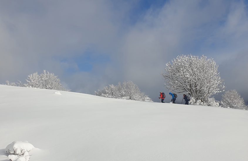 Escursione Invernale al Monte Barcone e Cervellino