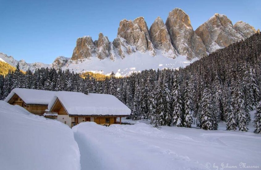 Weekend di ciaspolate in Val di Funes